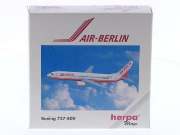 Schaal 1:500 Herpa 511193 Boeing 737-800 Air Berlin Reg...., Ophalen of Verzenden, Zo goed als nieuw
