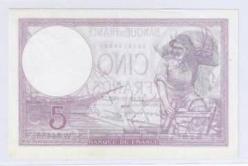 France Fay 04/12 5 Francs Violet 19/10/1939 Superbe Pick 83, Postzegels en Munten, Verzenden, België