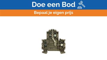 Bieden: WDK4N V Electrical Terminal Block 4x4mm2 - Marine P, Ophalen of Verzenden, Nieuw