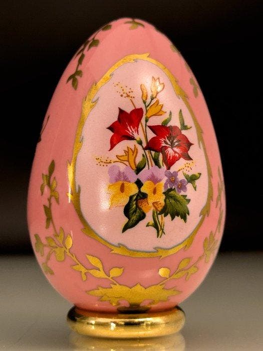 Fabergé ei - Schatkist van eieren - Porselein, Verguld, Antiek en Kunst, Curiosa en Brocante