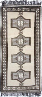 Belutsch nomadentapijt 100% wol - Vloerkleed - 260 cm - 115, Nieuw