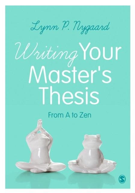 Writing Your MasterS Thesis |  | Nieuw, Livres, Livres Autre, Envoi