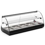 Tapasvitrine | CLASSIC | Zwart | 4x 1/3 GN | +2°C/+6°C |, Verzenden, Nieuw in verpakking