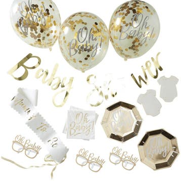 Decoratie Set Baby Shower 1,5m, Verzenden
