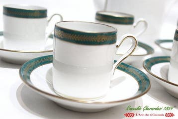 Richard Ginori - Koffieservies (13) - Porselein