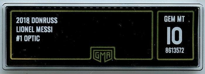 Panini - 2018 - Donruss Optic - GMA 10 - Gem Mint - Lionel, Collections, Autocollants