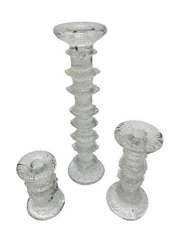 Iittala - Timo Sarpaneva - Kaarsenstandaard met oor Festivo, Antiquités & Art