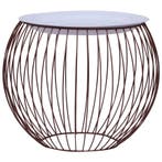 vidaXL Salontafel Ø 41 cm goudkleurig, Verzenden