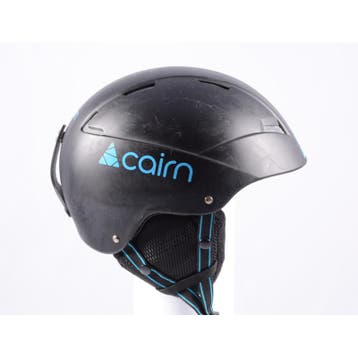 54 55 56 skihelm/snowboardhelm CAIRN LOC-ACTIVE J, Matte bla, Verzenden