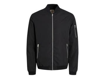 Veiling - Jack &amp; Jones Mash Bomber Zwart - S, Kleding | Heren, Nieuw