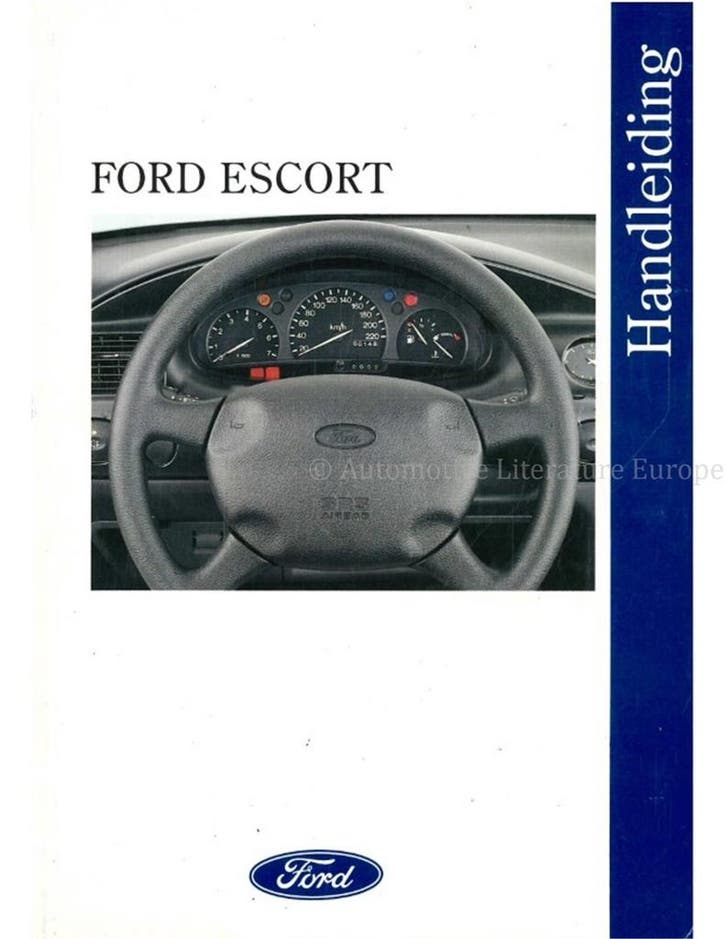 1996 FORD ESCORT INSTRUCTIEBOEKJE NEDERLANDS, Autos : Divers, Modes d'emploi & Notices d'utilisation