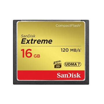 Sandisk CF Extreme 16GB 120MB/s met garantie, TV, Hi-fi & Vidéo, Photo | Cartes mémoire, Ophalen of Verzenden