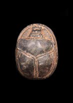 Oude Egypte, Nieuwe rijk Black Hardstone Grote scarabee