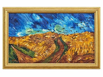 After Van Gogh (XX) - NO RESERVE - Wheatfield with Crows