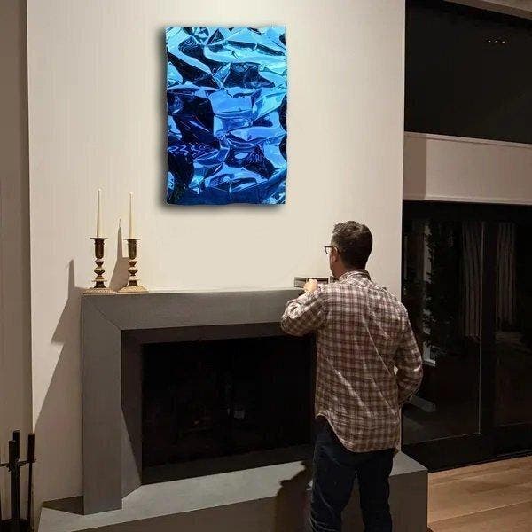 AVA Design - Hurricane blue design premium, Antiek en Kunst, Kunst | Designobjecten