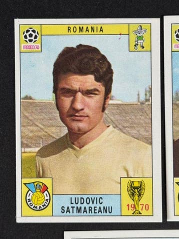 1970 Panini World Cup Mexico 70 - Romania: Satmareanu, Team,
