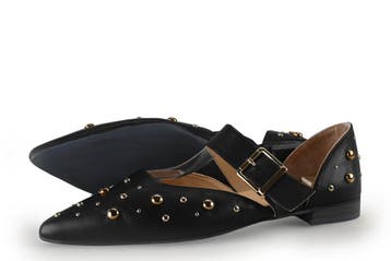Babouche Ballerinas in maat 39 Zwart, Vêtements | Femmes, Verzenden, Ballerina's