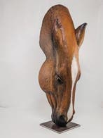 Salvatore Alibrio - Drinking horse - Natural colors, Antiek en Kunst