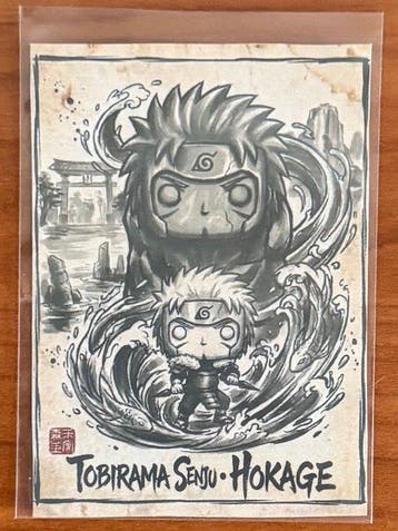 Funko - Funko Pop - Naruto - Tobirama Senju #1184 + Custom