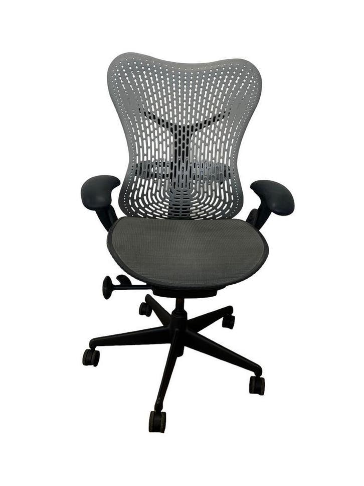 Herman Miller Mirra Full Option Opgeknapt, Huis en Inrichting, Bureaustoelen, Bureaustoel, Zwart, Zo goed als nieuw, Ergonomisch
