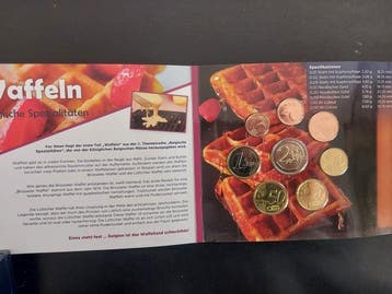 België. Year Set (BU) 2022 World Money Fair Berlin -, Postzegels en Munten