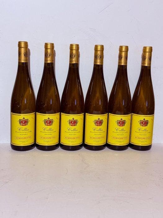 2021 Schiopetto, Collio Malvasia - Friuli-Venezia Giulia DOC, Verzamelen, Wijnen
