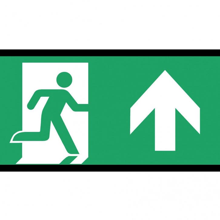 D-Sign Cinéma Signalisation De Sortie De Secours Dimmer, Doe-het-zelf en Bouw, Bouwverlichting, Verzenden