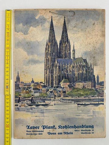 Xaver Plank - Xaver Plank, Kohlenhandlung - Jaren 1930