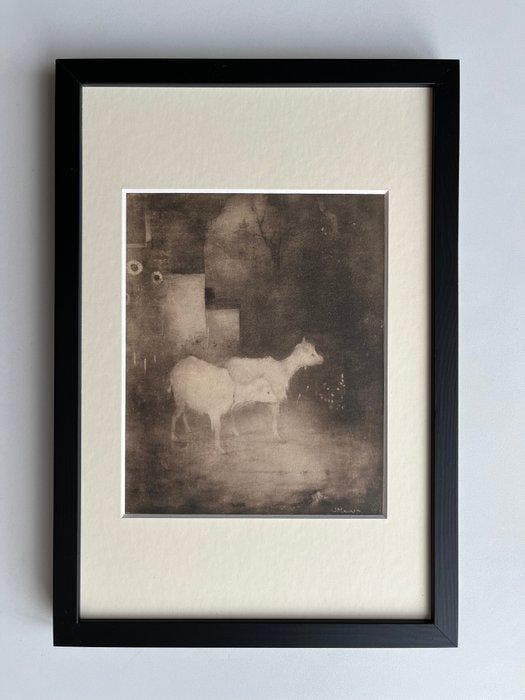 Jan Mankes (1889-1920) - Twee geitjes in Bosch, Antiek en Kunst, Antiek | Overige Antiek