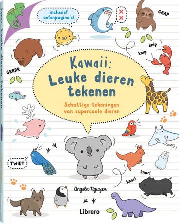 Kawaii: leuke dieren tekenen 9789463591836 Angela Nguyen, Verzenden, Angela Nguyen