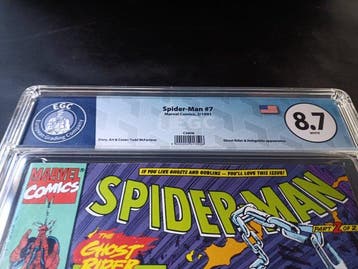 Spider-Man (Vol. 1) #7 - EGC 8.7 - Masques, part 2 - Ghost
