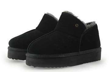 Warmbat Pantoffels in maat 38 Zwart, Verzenden, Zwart, Zo goed als nieuw, Pantoffels of Sloffen