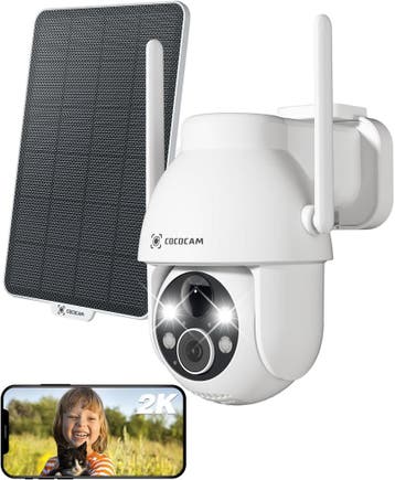 Draadloze 2K Camera met Zonnepaneel | Tweede kansje | OP..., Audio, Tv en Foto, Videobewaking, Verzenden, Nieuw, Buitencamera