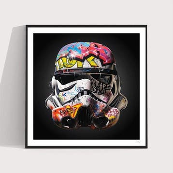 SKE - DUO Vandalized Star Wars, Antiquités & Art