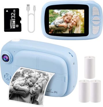GlobalCrown Instant Camera | 40% korting, retour deal, Verzenden, Zo goed als nieuw, Knutselen, Met geluid