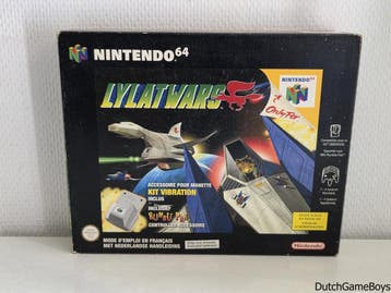 Nintendo 64 / N64 - LylatWars + Rumble Pak - FAH - Big Box, Verzenden, Gebruikt