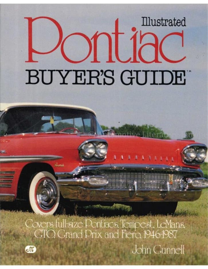 ILLUSTRATED PONTIAC BUYER'S GUIDE 1946-1987, Boeken, Auto's | Boeken, Ophalen of Verzenden