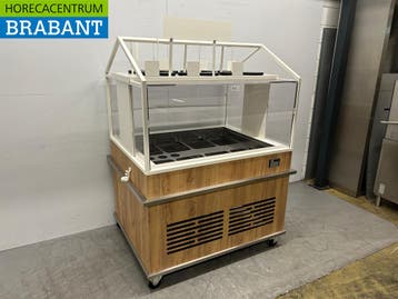Verrijdbare Saladebuffet Koelvitrine Koelbuffet buffet, Ophalen of Verzenden