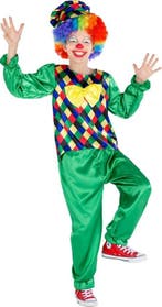 2dekans | dressforfun - jongenskostuum clown Freddy 104, Kinderen en Baby's, Carnavalskleding en Verkleedspullen, Ophalen of Verzenden