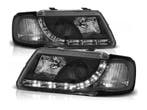 LED DRL koplamp units Black geschikt voor Audi A3 8L, Verzenden, Nieuw, Audi