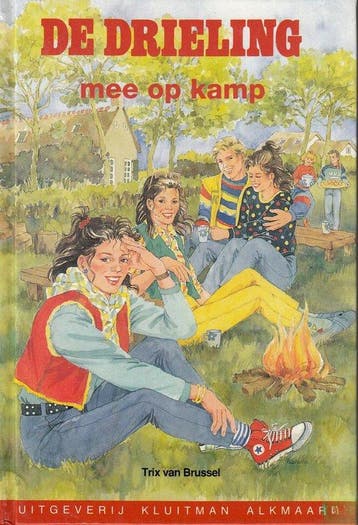 De drieling mee op kamp - van Brussel, Verzenden, Nieuw