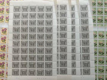 Congo belge et Ruanda-Urundi 1952/1957 - 4 feuilles