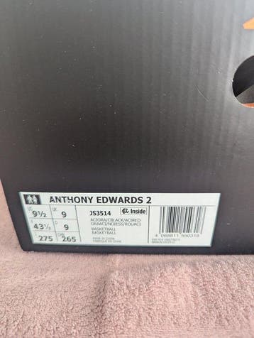 Adidas - Anthony Edwards 2 - High-top sneakers - Maat: EU, Kleding | Heren, Nieuw