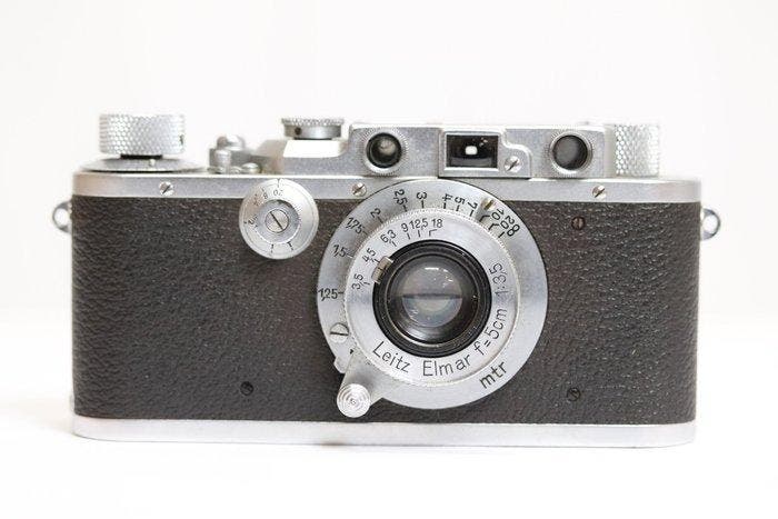 Leica IIIa + Elmar f/3.5 5cm Meetzoeker camera, Collections, Appareils photo & Matériel cinématographique