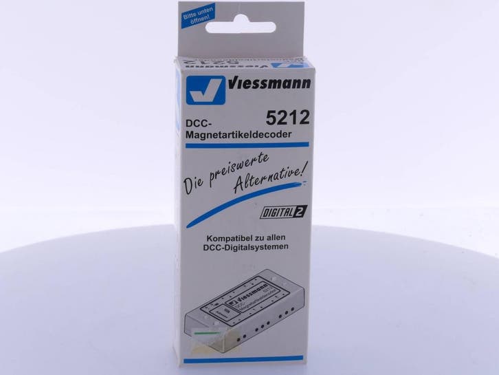 Viessmann 5212 DCC-Magneetartikeldecoder #3330 (1:143), Hobby en Vrije tijd, Modeltreinen | Overige schalen, Overige typen, Gebruikt