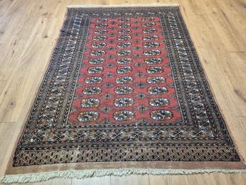 Tapis oriental noué à la main Pakistan Boukhara Jomut -, Maison & Meubles