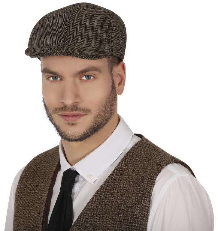Baret Bruin, Hobby en Vrije tijd, Feestartikelen, Nieuw, Verzenden