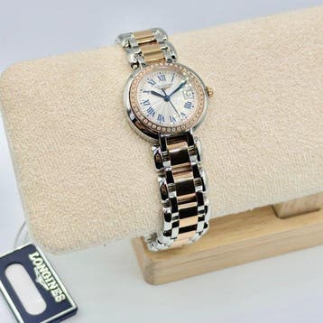 Longines - PrimaLuna - VS Diamonds - L8.110.5.79.6 - Femme -, Handtassen en Accessoires, Nieuw