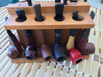 Sans prix de réserve - Pipe - Bruyère, Plastique, Bois -, Nieuw
