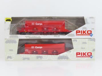 Piko H0 - 54340/54342 - Wagon de marchandises pour trains, Hobby & Loisirs créatifs